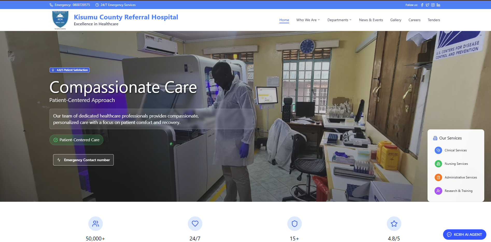 Kisumu County Referral Hospital screenshot 1